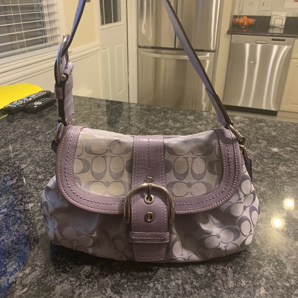 Pre loved coach bag lavender